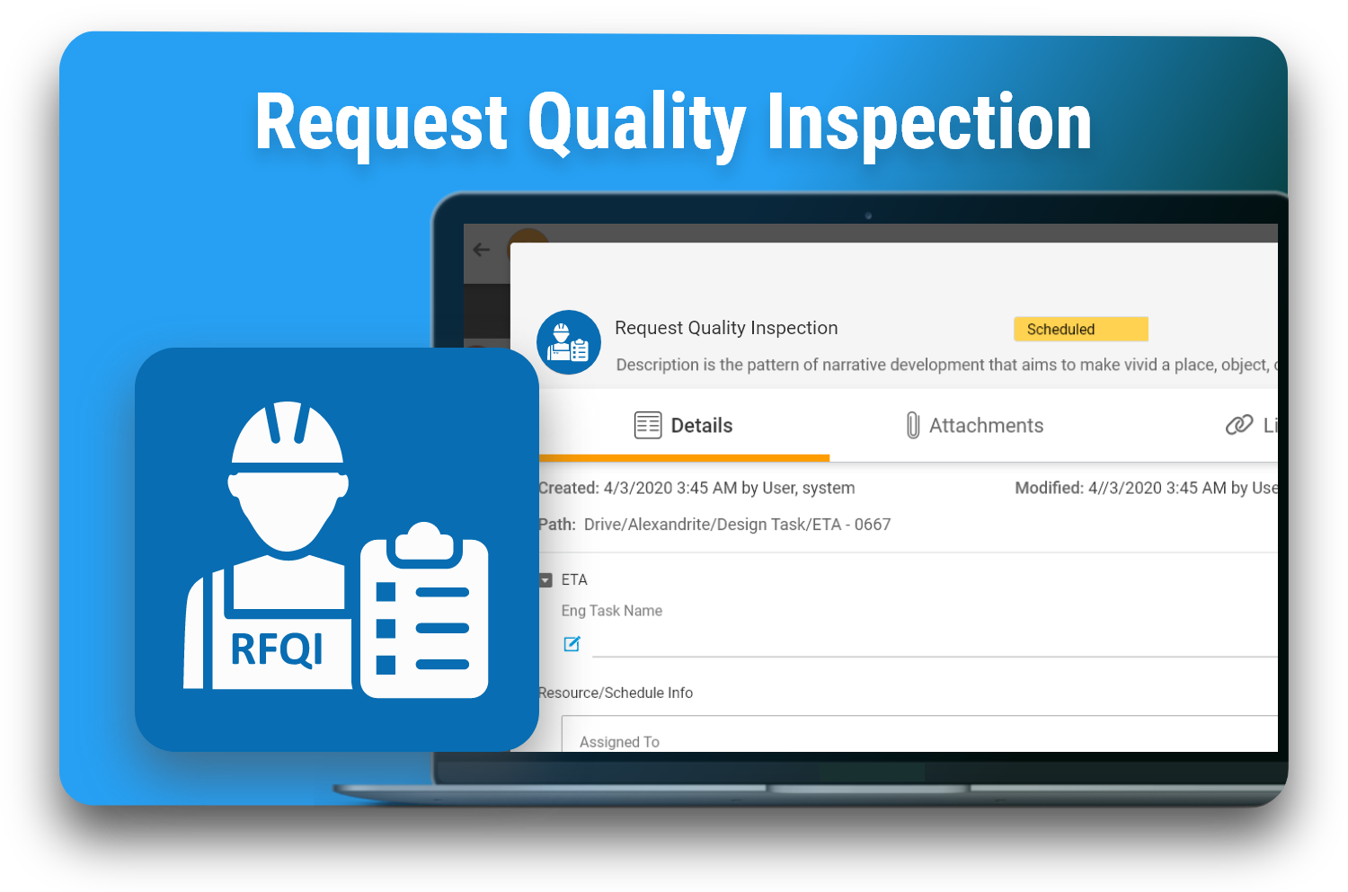 Request Quality Inspection